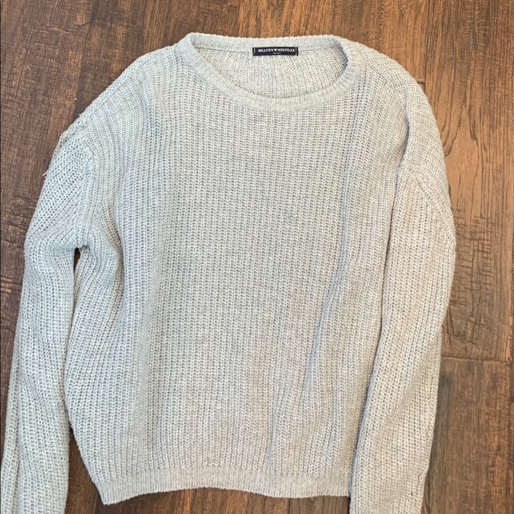 Grey sweater